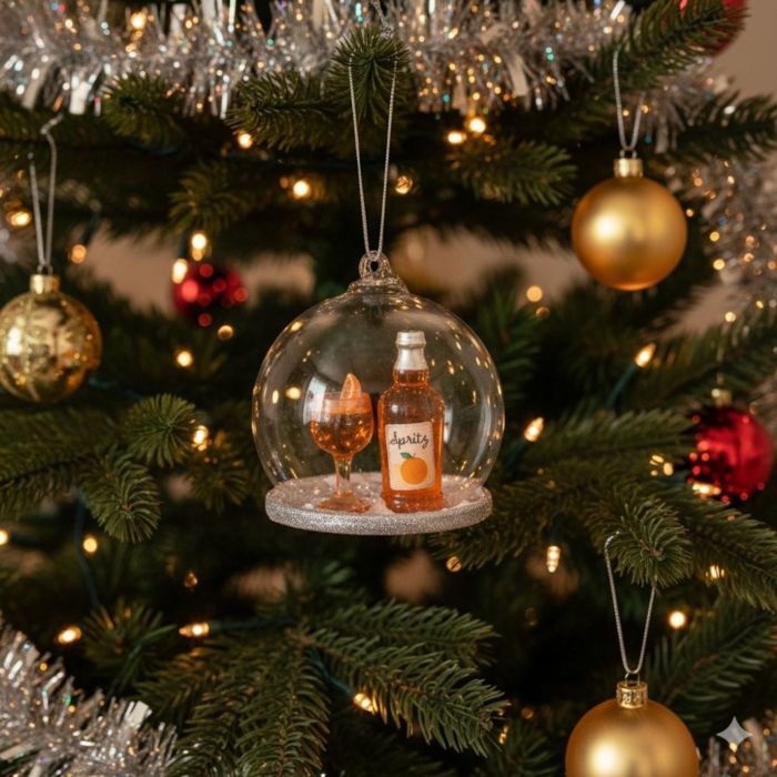 Aperol Christmas Bauble