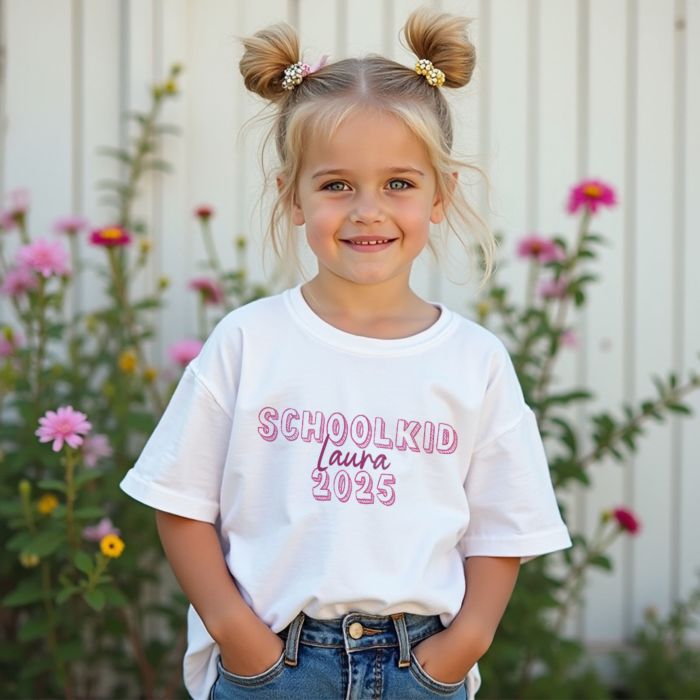Personalised Kids’ T-Shirt – Back to School