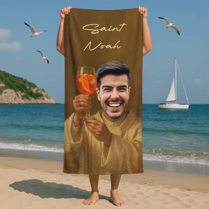 Personalised Aperol Towel with Face