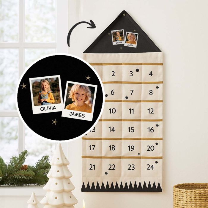 Personalised Polaroid Advent Calendar