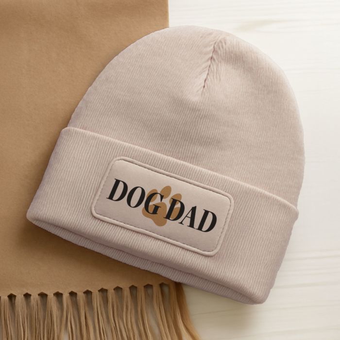 Personalised Beanie with Symbol and Text