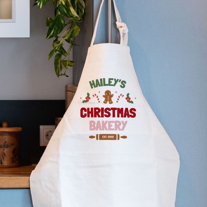 Personalised Christmas Apron
